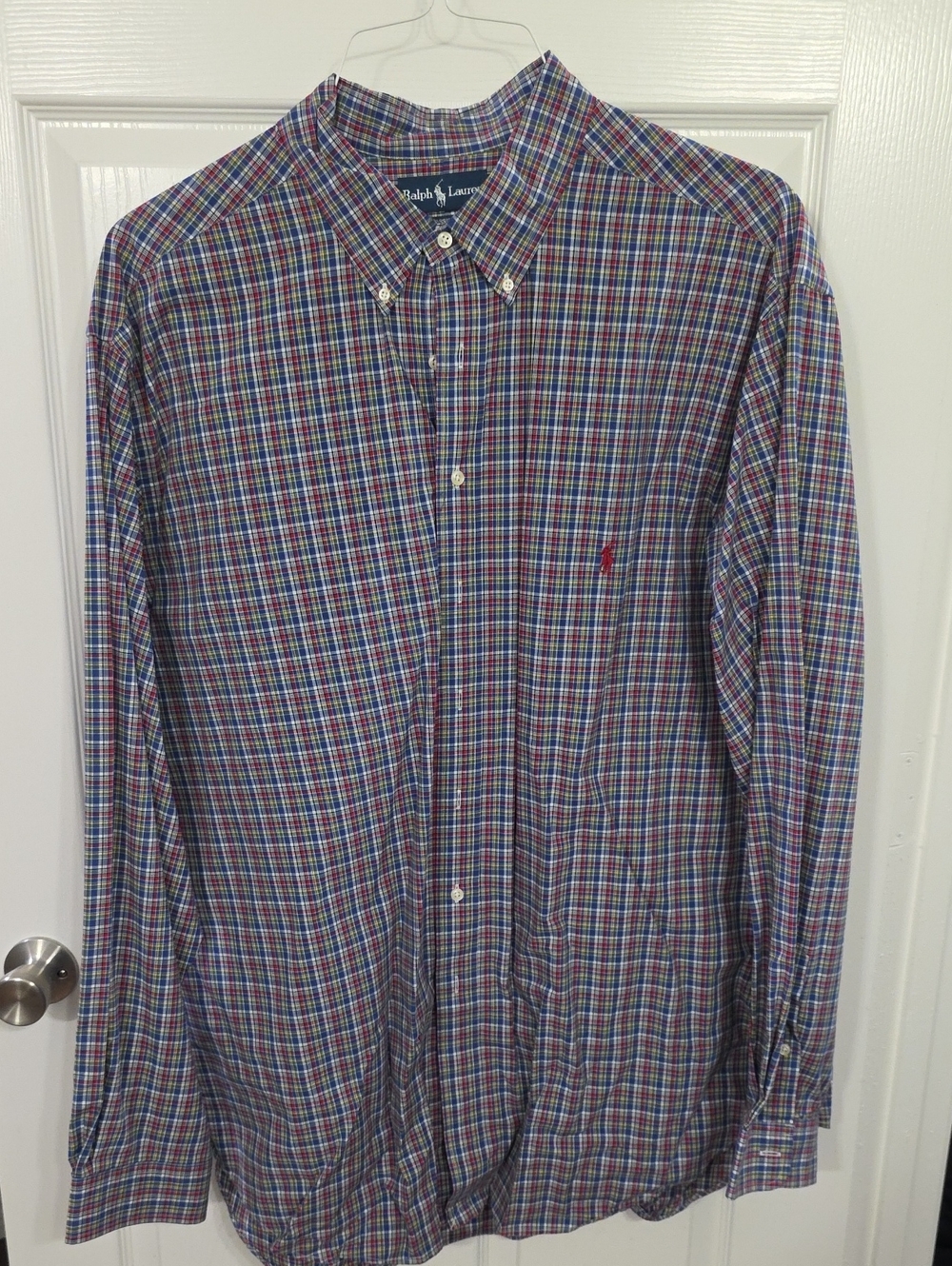 Ralph Lauren Men's Multicolor Plaid Button-Down Shirt